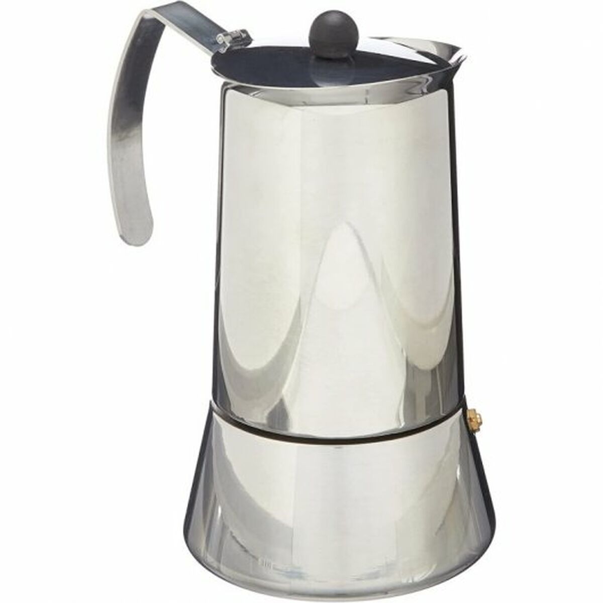 Italian Coffee Pot Monix Eterna  Grey Stainless steel - CA International   #