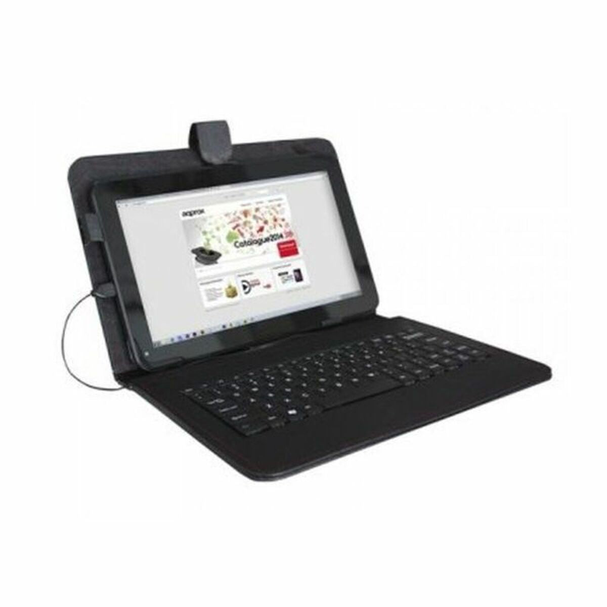 Case for Tablet and Keyboard approx! APPIPCK04 9,7" Plug and play Black - CA International  