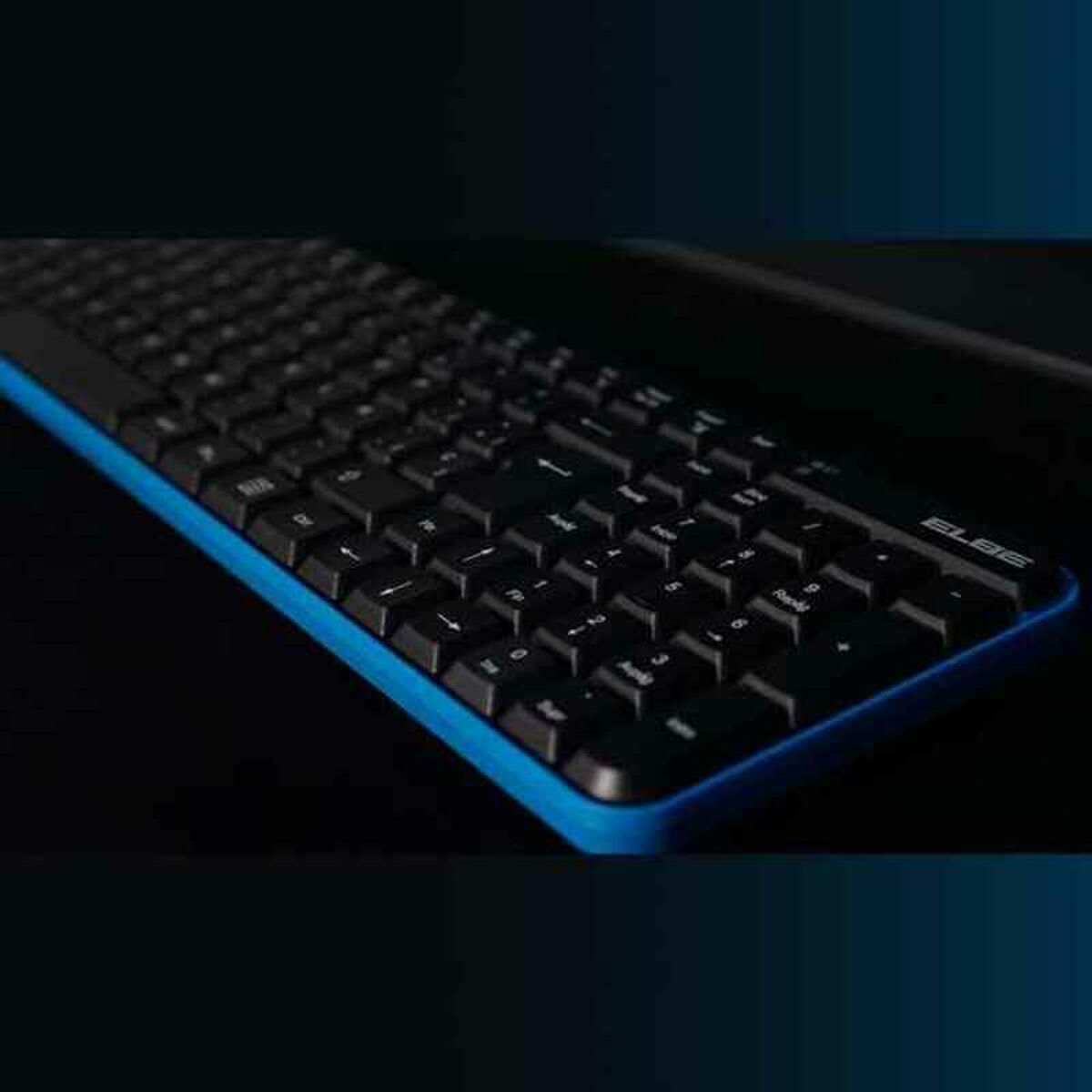 Tastatur mit Drahtloser Maus ELBE PTR-101 Schwarz - CA International 