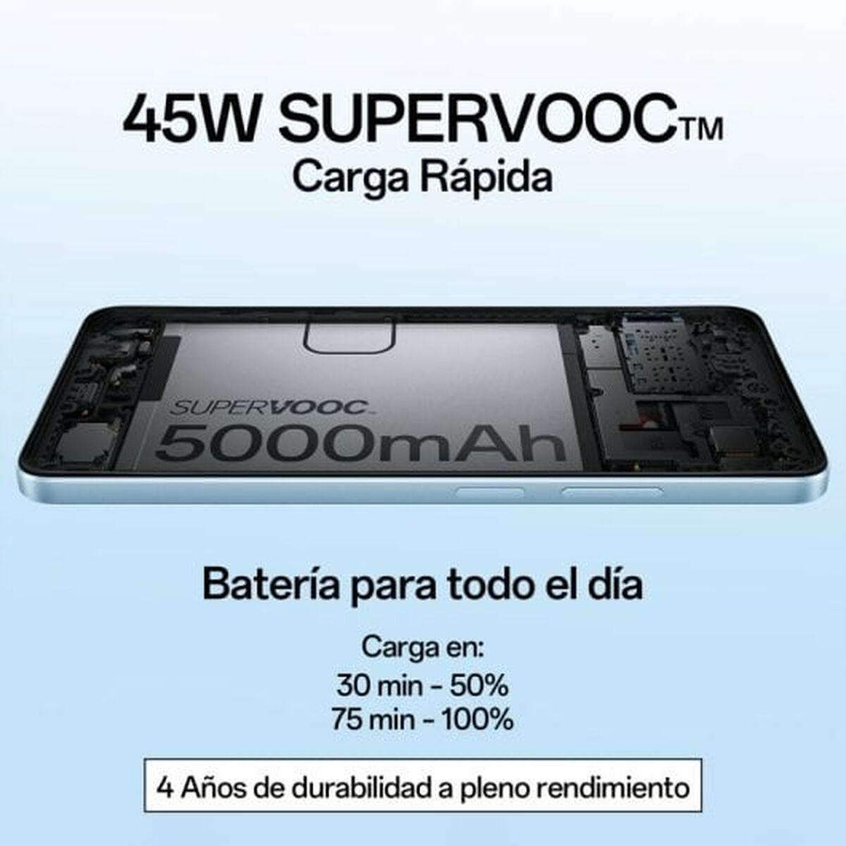 Smartphone Oppo 6,7" Octa Core 8 GB RAM 256 GB Lila - CA International  