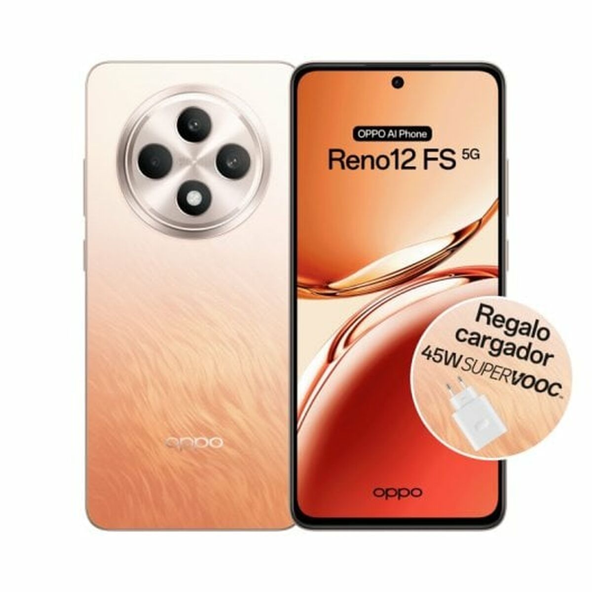 Smartphone Oppo Reno12 F 6,7" Octa Core 12 GB RAM 512 GB 2 TB Orange - CA International