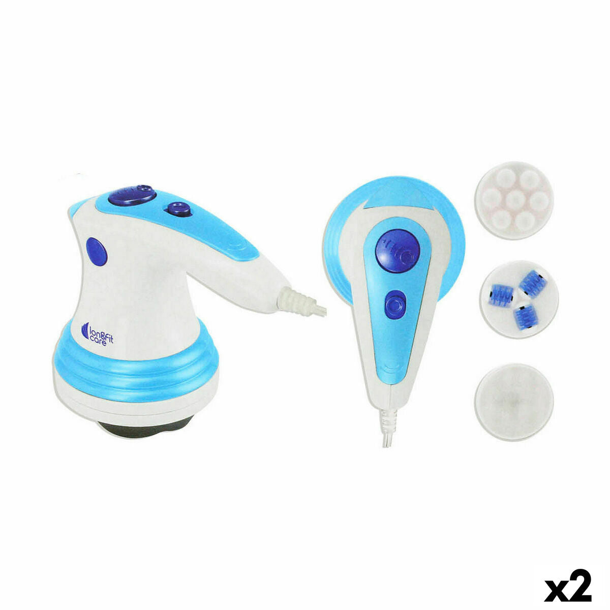 Electric Anti-Cellulite Massager LongFit Care (2 Units) - CA International   #