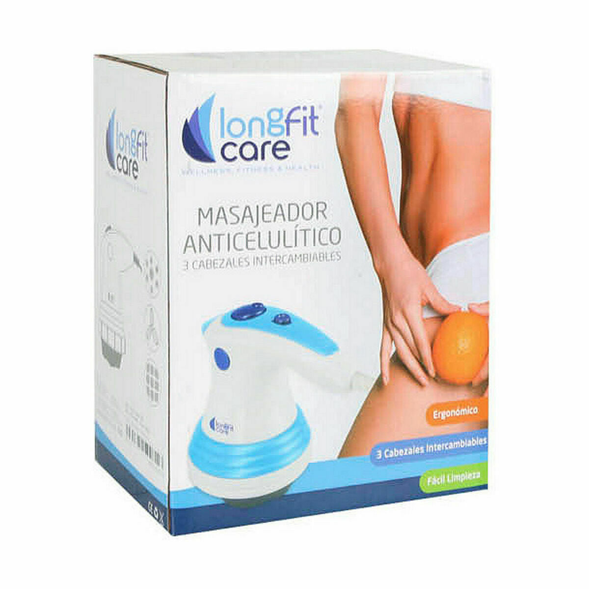 Elektrisches Anticellulite Massagegerät LongFit Care (2 Stück)