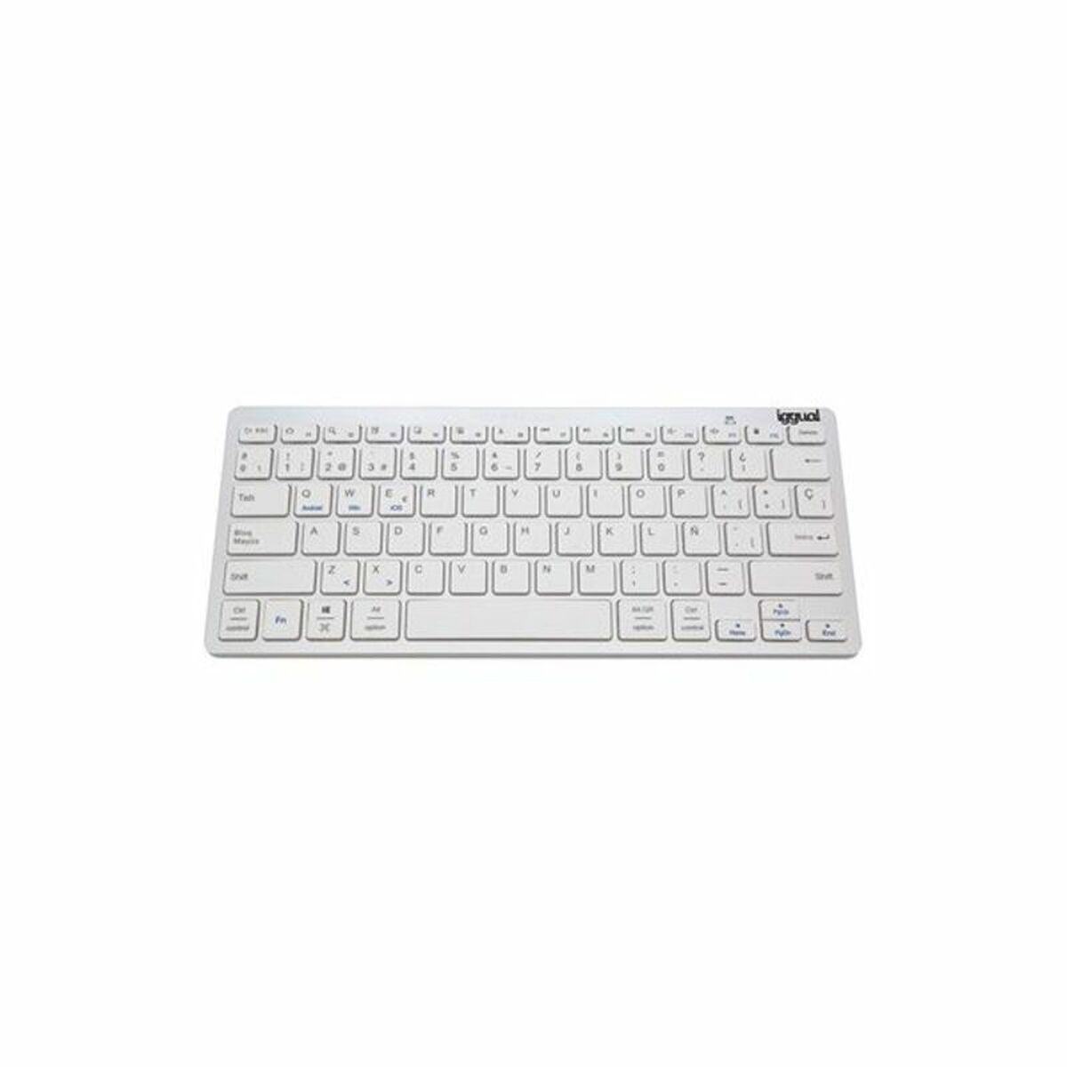 Bluetooth Keyboard iggual IGG316788 Spanish Monkey (1 Piece) - CA International   #