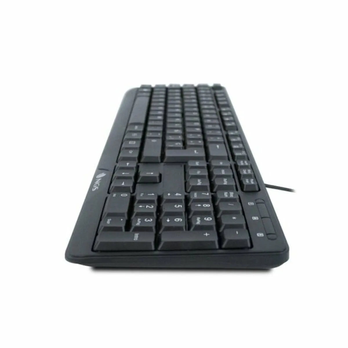 Keyboard NGS NGS-KEYBOARD-0344 Black Spanish Qwerty QWERTY - CA International