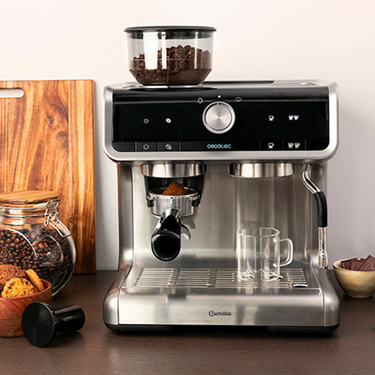 Kaffeemaschine Cecotec Power Espresso 20 Bar Cream 2,5 l 1550 W - CA International  