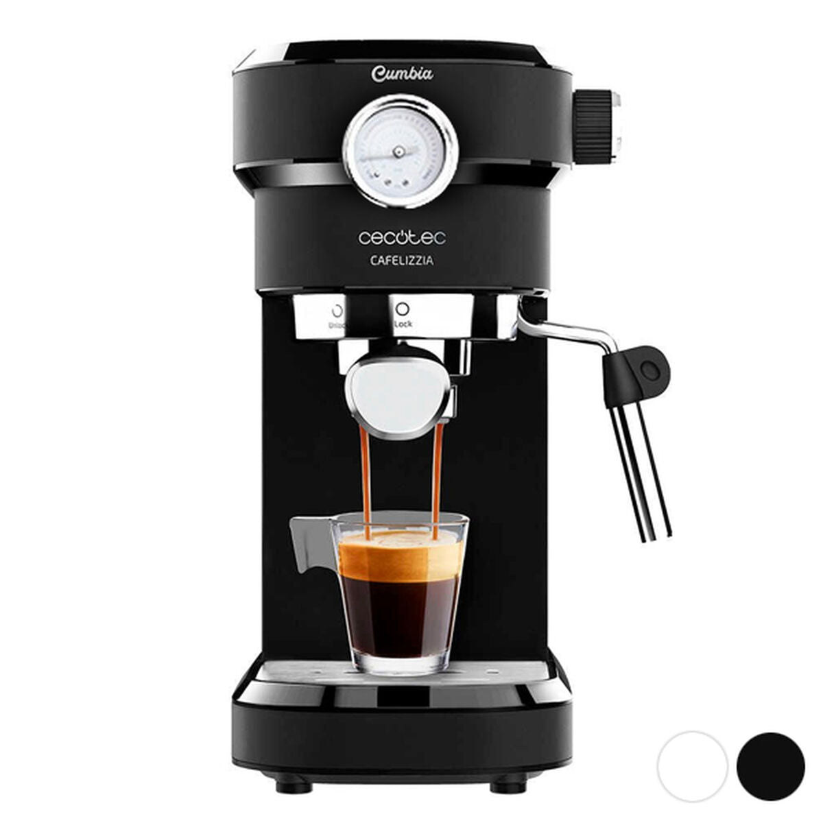 Express Manual Coffee Machine Cecotec Cafelizzia 790 Black Pro 1,2 L 20 bar 1350W 1,2 L - CA International   #