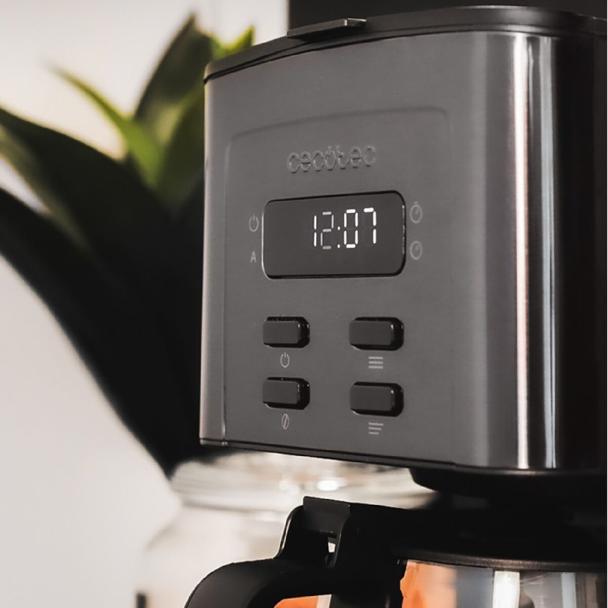 Drip Coffee Machine Cecotec 56 Time 800 W Black 12 Cups 1,3 L - CA International