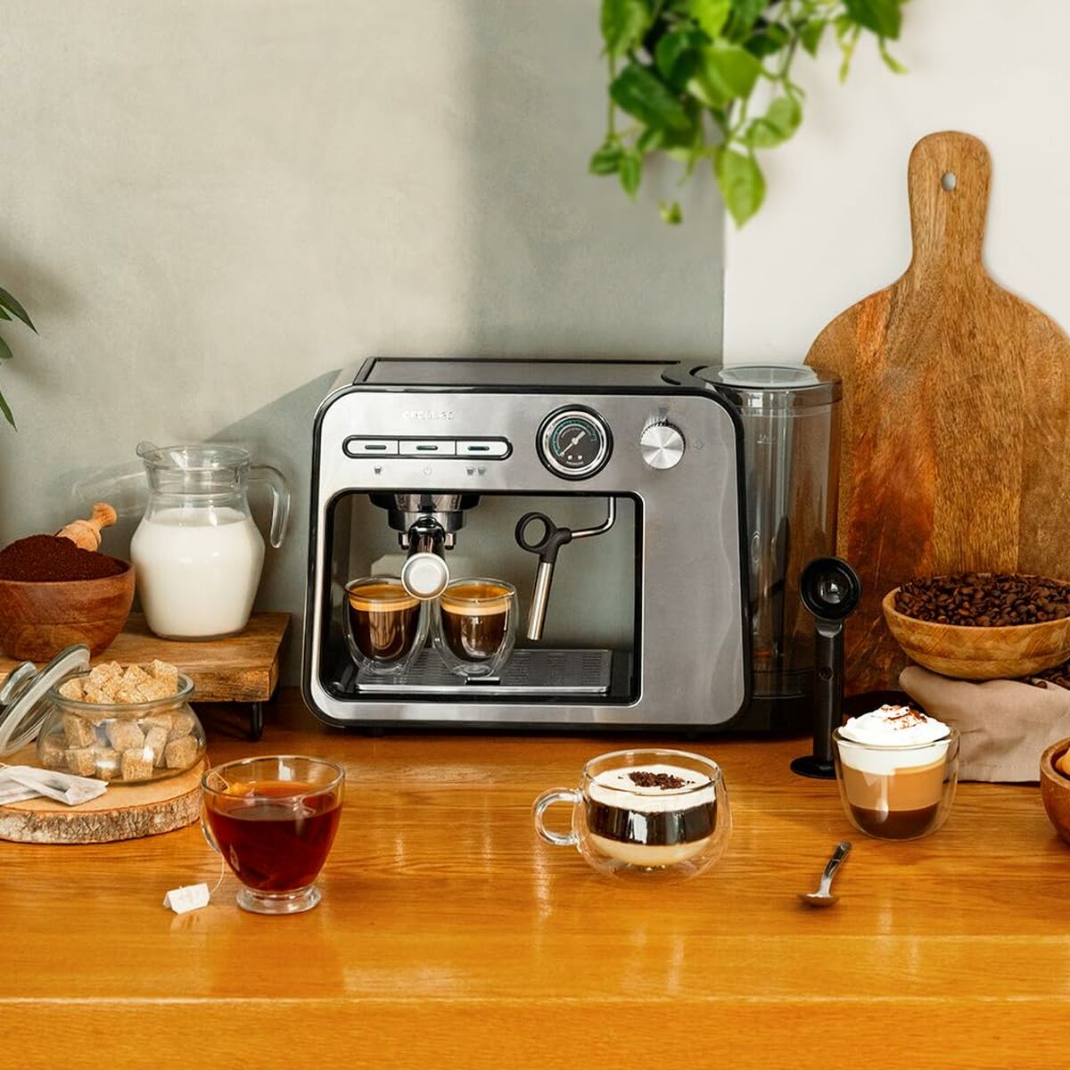 Express Coffee Machine Cecotec Power Espresso 20 Square Pro - CA International   #