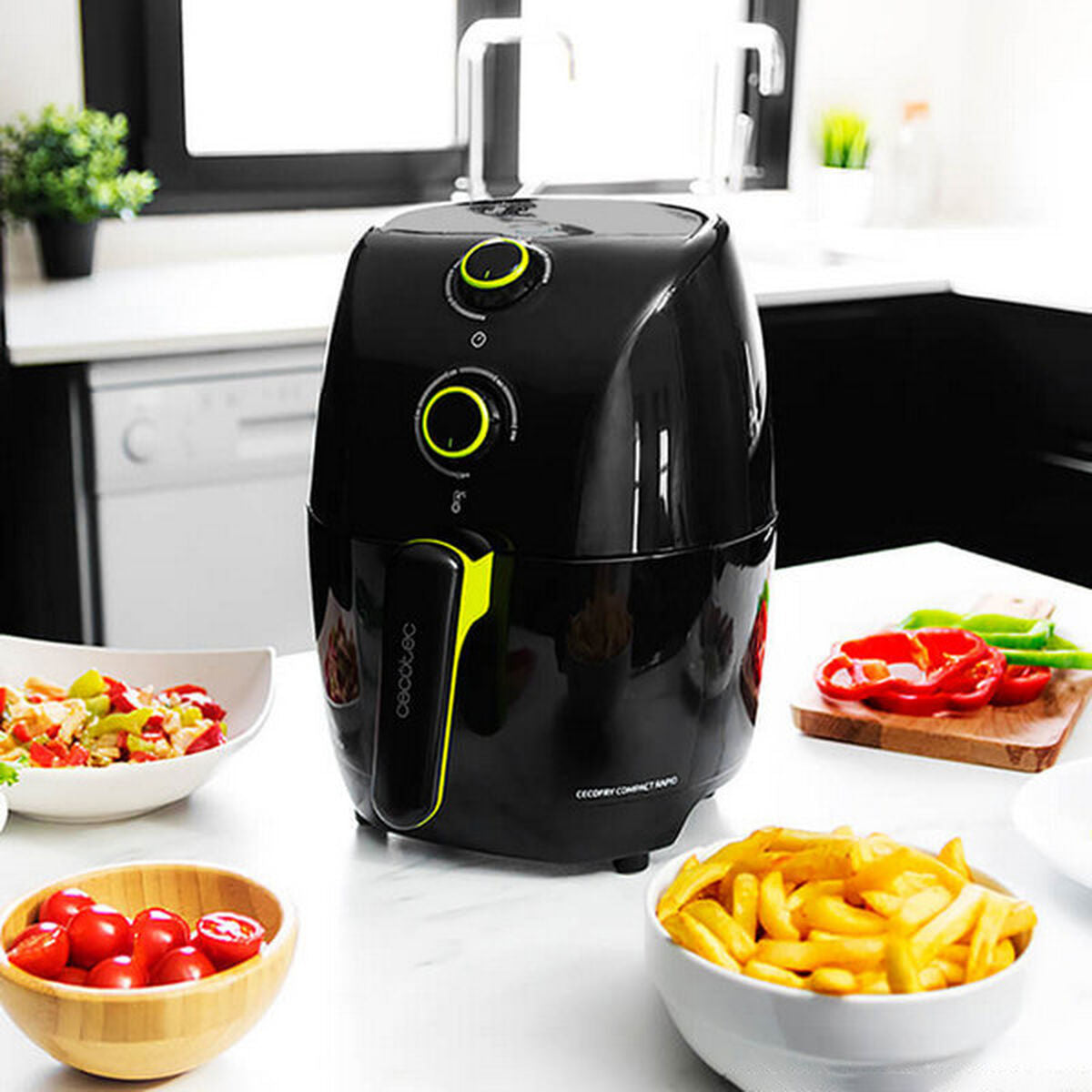 Fritteuse ohne Öl Cecotec Cecofry Compact Rapid (1,5 L) 900 W - CA International  