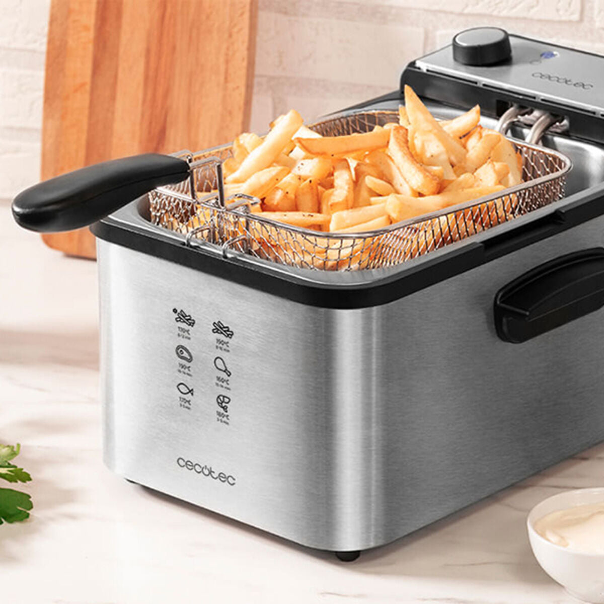 Fritteuse Cecotec CleanFry Infinity 3000 3 L 2400W Edelstahl - CA International 