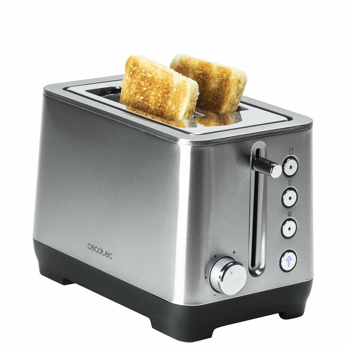 Toaster Cecotec BigToast 3084 Edelstahl 1000 W Doppelnut - CA International 