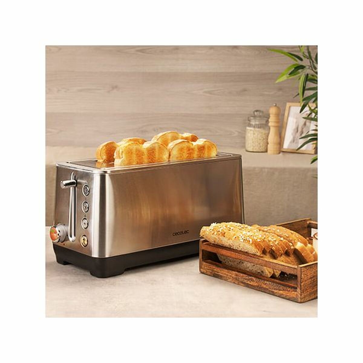 Toaster Cecotec BigToast Extra Double 1600 W - CA International 
