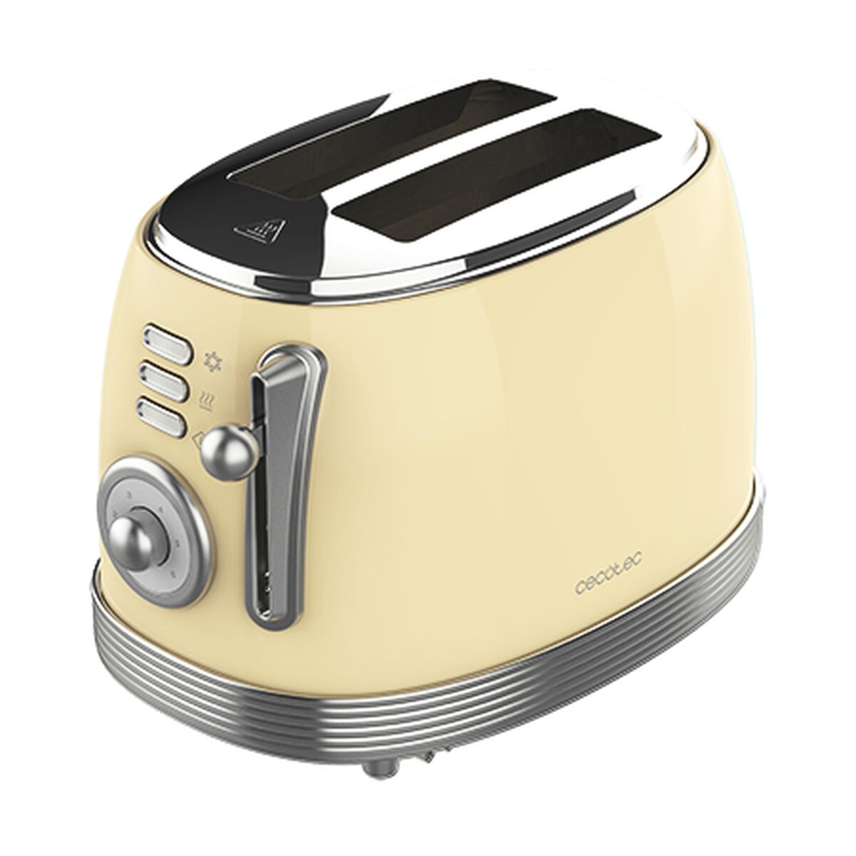 Toaster Cecotec Vintage 800 Light Yellow 850 W - CA International   #