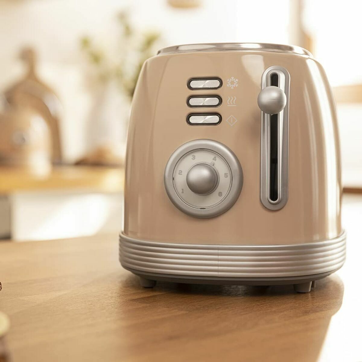 Toaster Cecotec Vintage 800 Light Beige 850 W-CA International