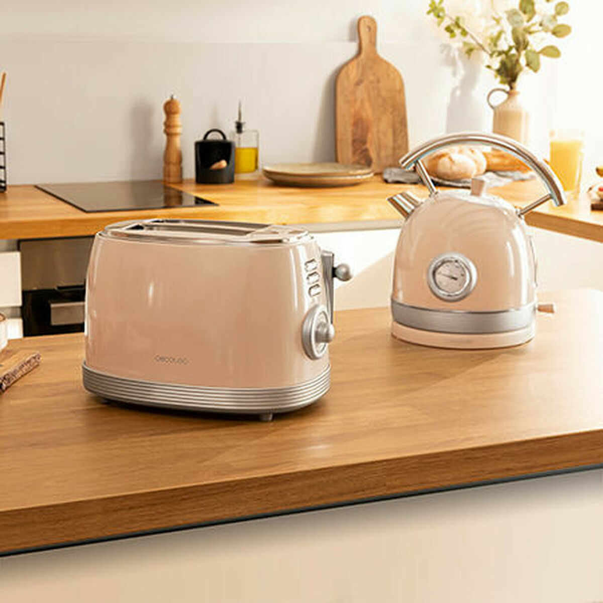 Toaster Cecotec Vintage 800 Light Beige 850 W - CA International   #