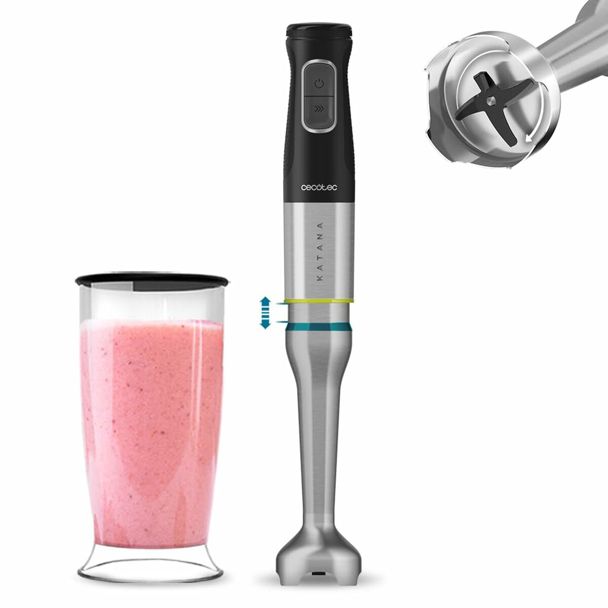 Hand-held Blender Cecotec Katana 12 Jar D 1200 W - CA International   #