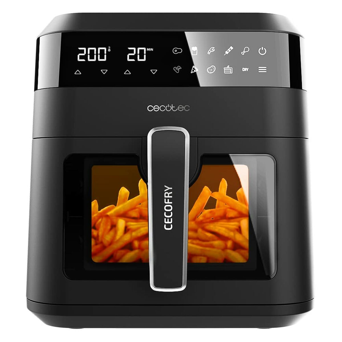 Air Fryer Cecotec Experience Window 6000 6 L Black 1300 W-CA International