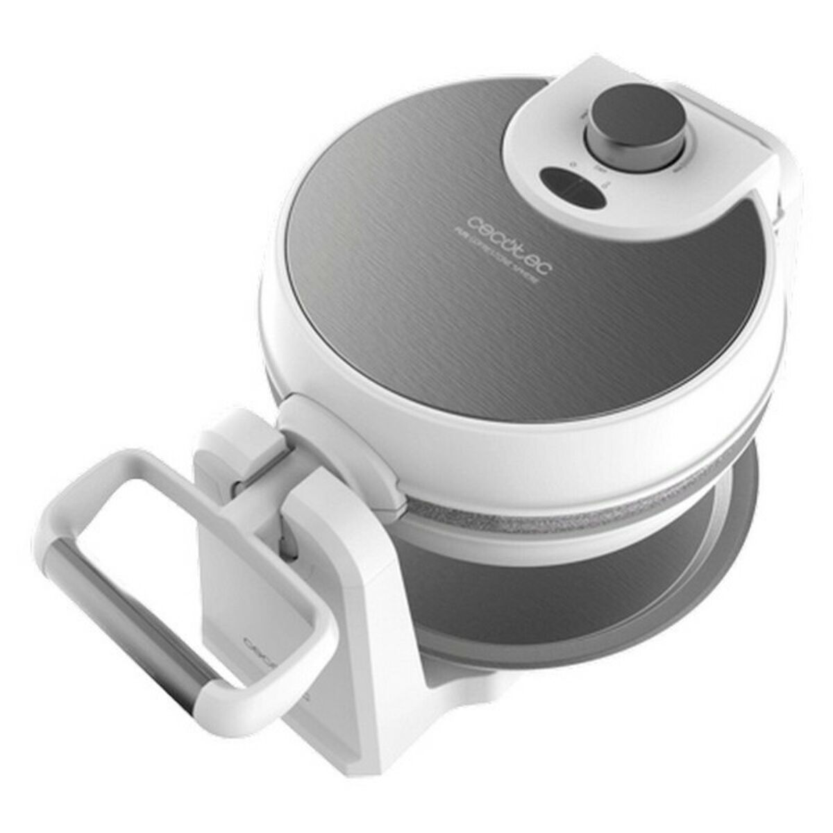 Waffle Maker Cecotec Fun Gofrestone Sphere 1000W White Silver-CA International