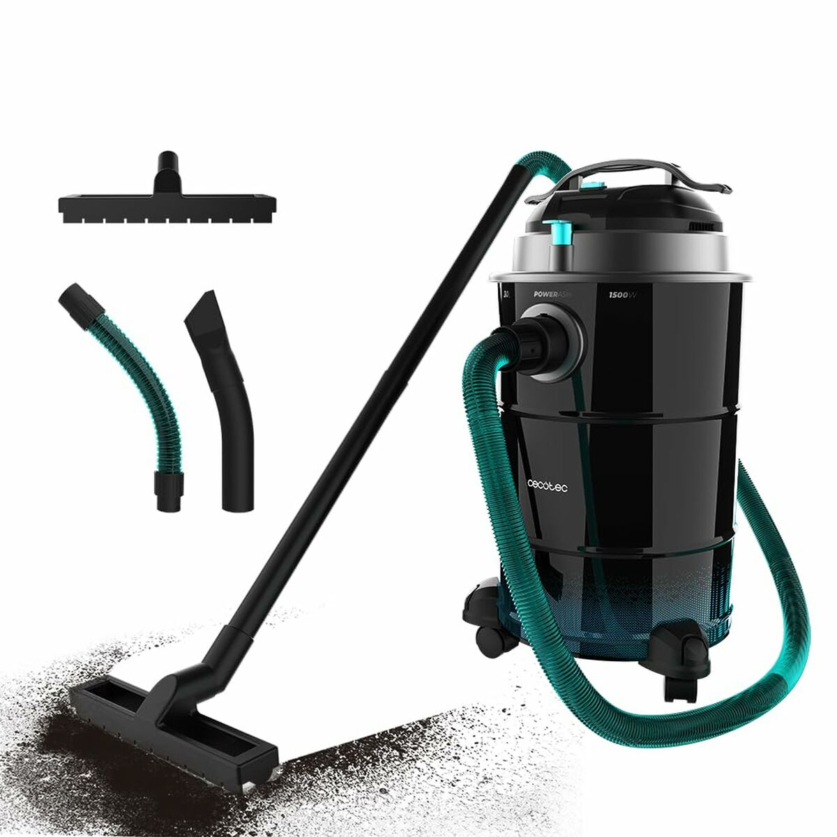 Ash Vacuum Cleaner Cecotec Conga Ash 6000 EasyGo XL 1500 W - CA International   #