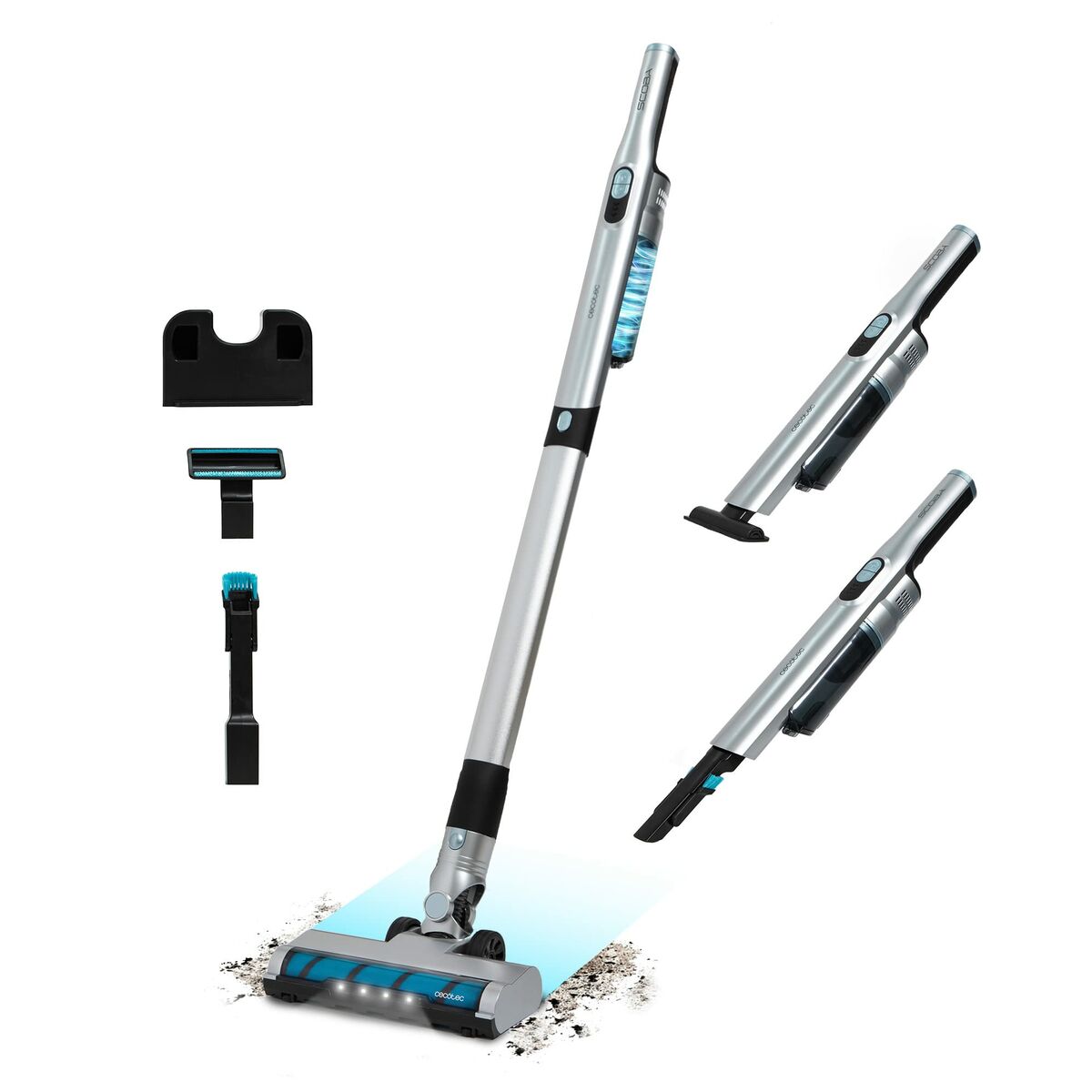 Stick Vacuum Cleaner Cecotec SCOBA 2100 JALISCO Grey 210 W - CA International   #