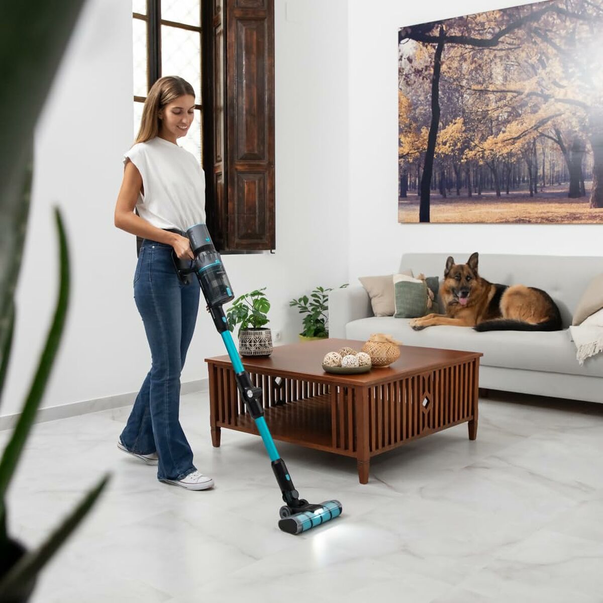 Stick Vacuum Cleaner Cecotec Conga Rockstar 2500 Thunder Flex Animal 400 W - CA International   #