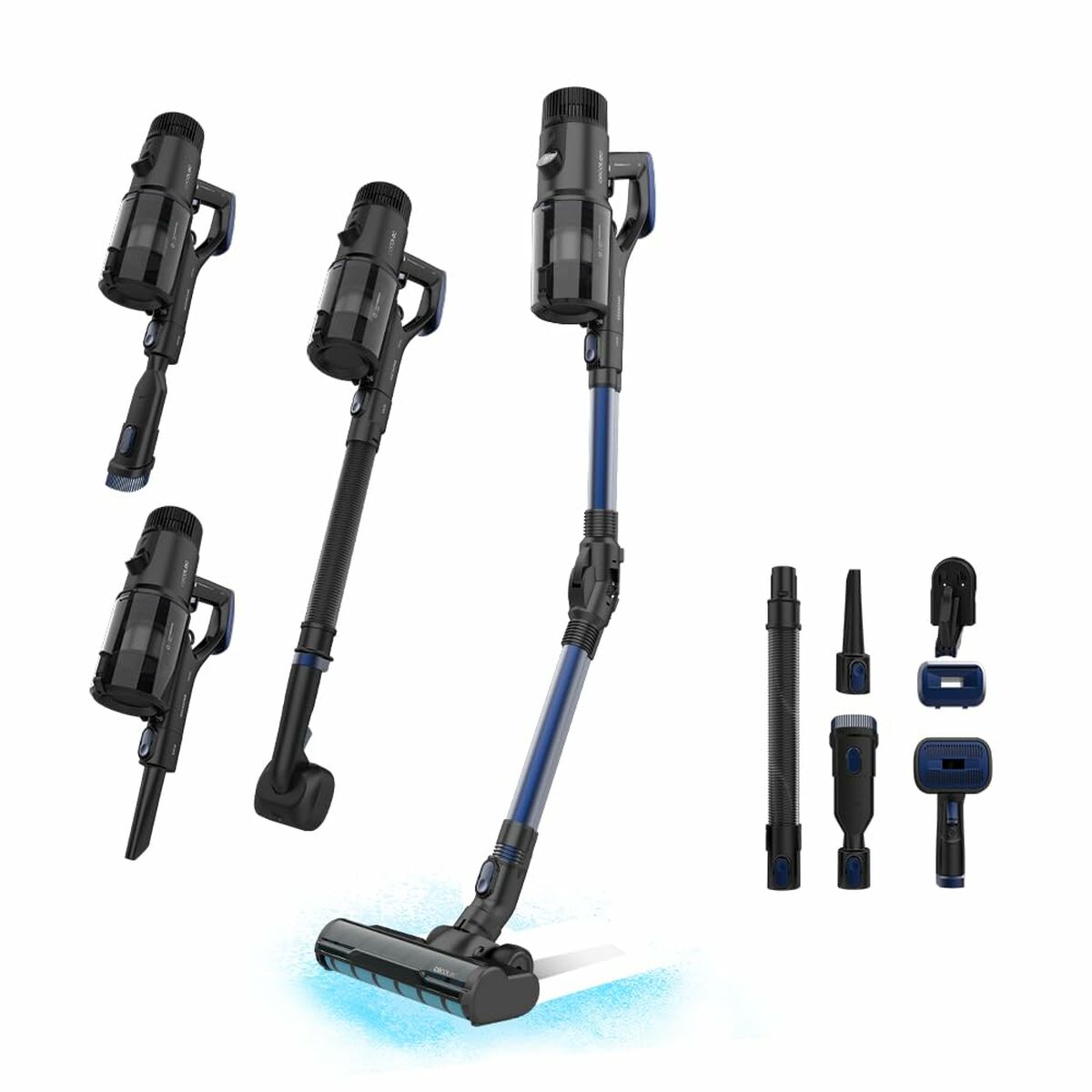 Cordless Vacuum Cleaner Cecotec Black/Blue 200 W - CA International   #