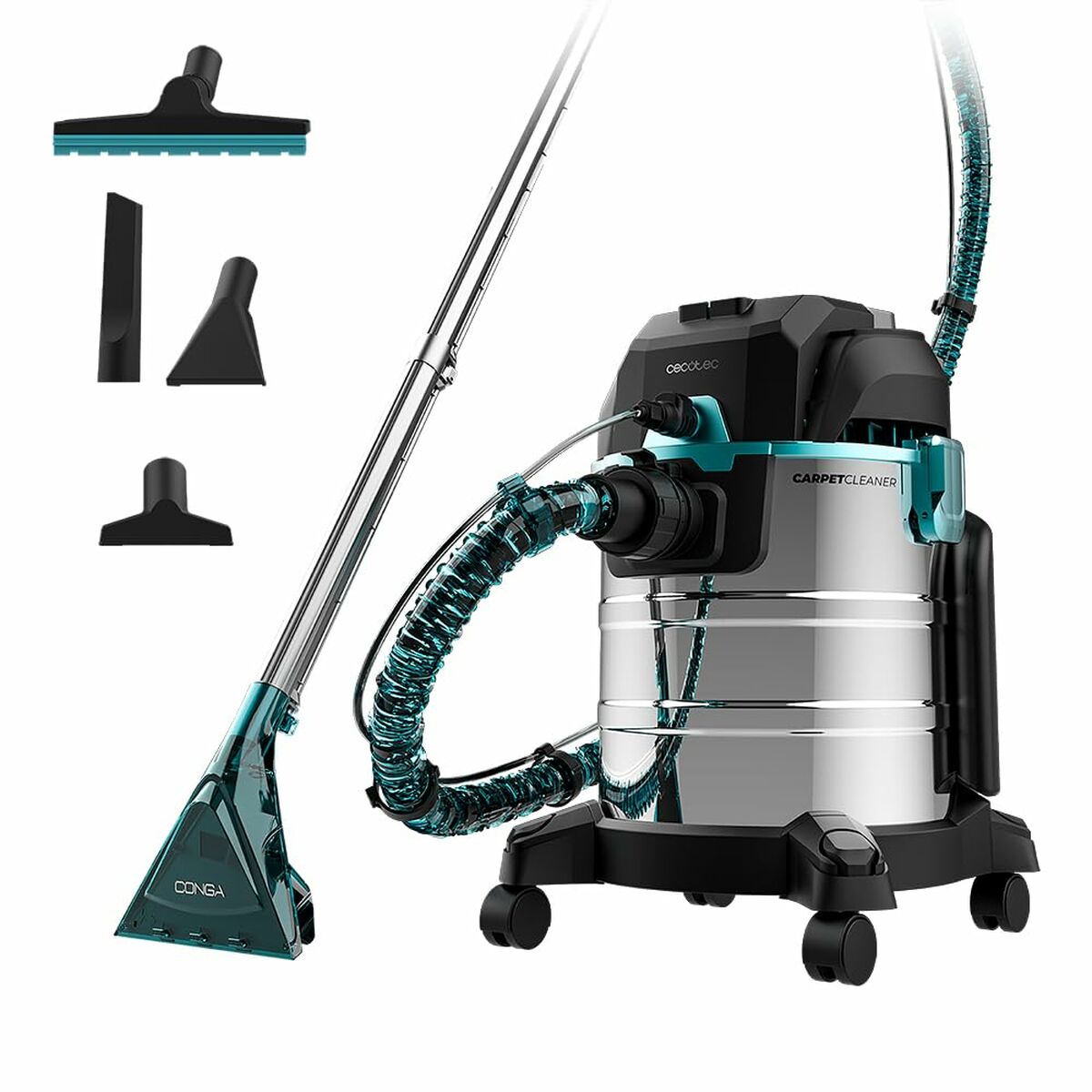 Cyclonic Vacuum Cleaner Cecotec Conga Wet&Dry 20000 Grey 1400 W - CA International  