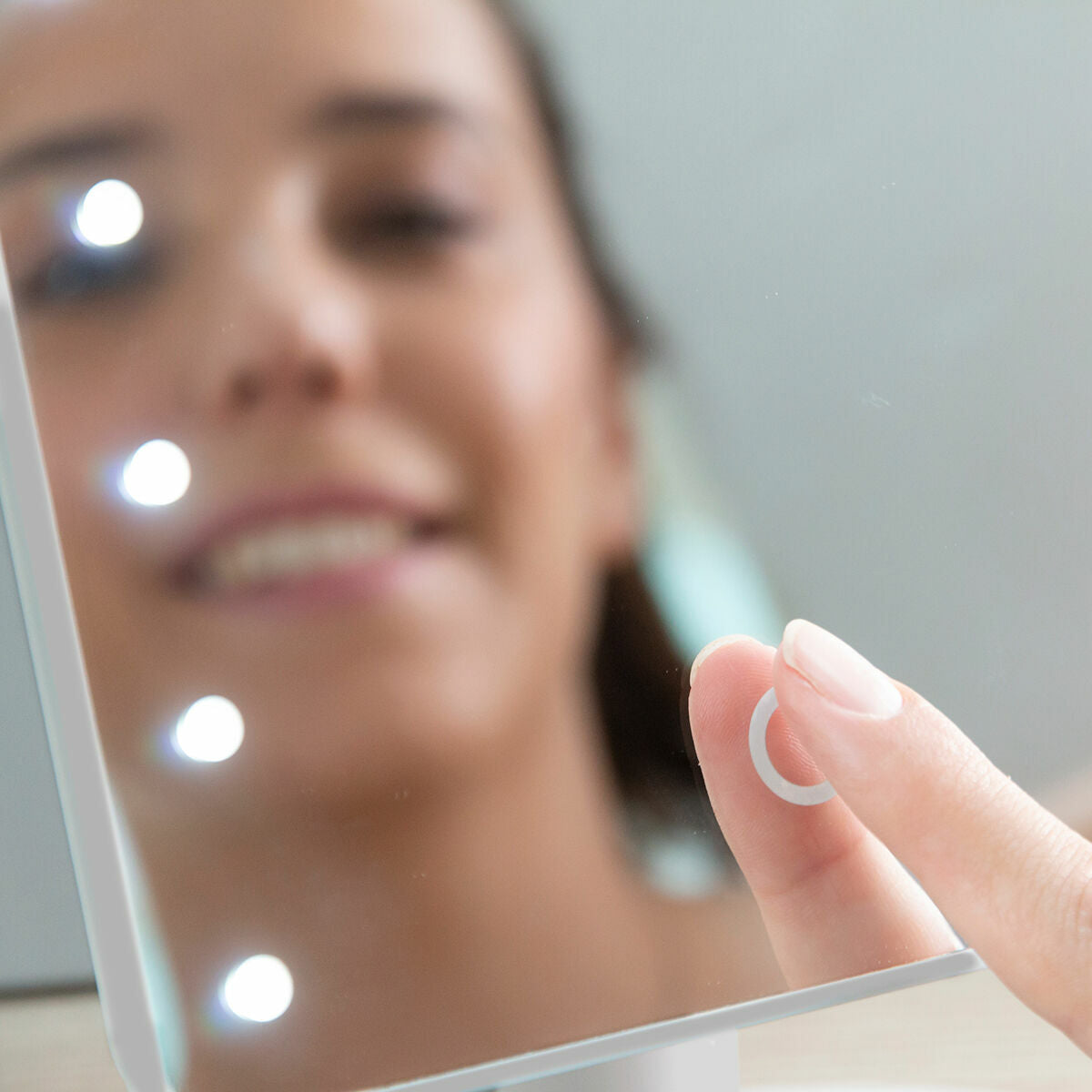 Tabletop Touch LED Mirror Perflex InnovaGoods-CA International