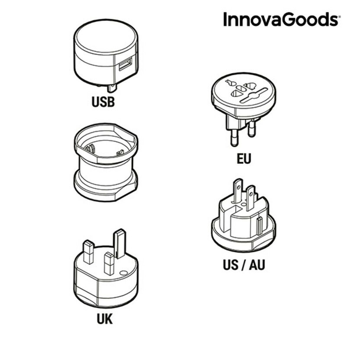 Universal Reiseadapter Electrip InnovaGoods (Restauriert A) - CA International 