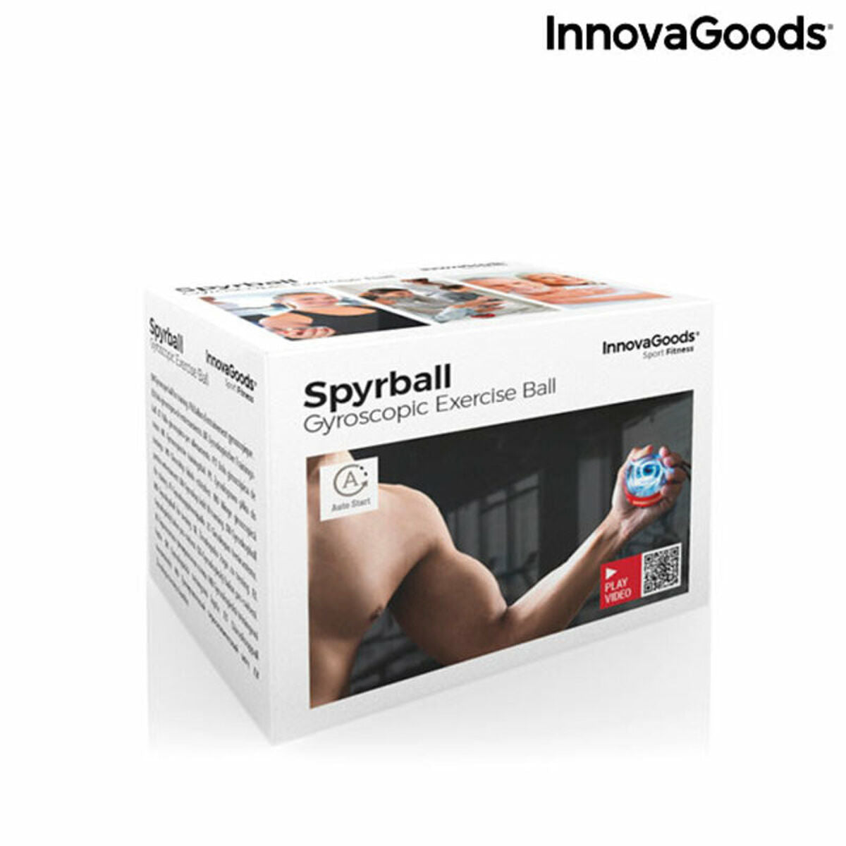 Gyroskopischer Trainingsball Spyrball InnovaGoods (Restauriert A) - CA International 