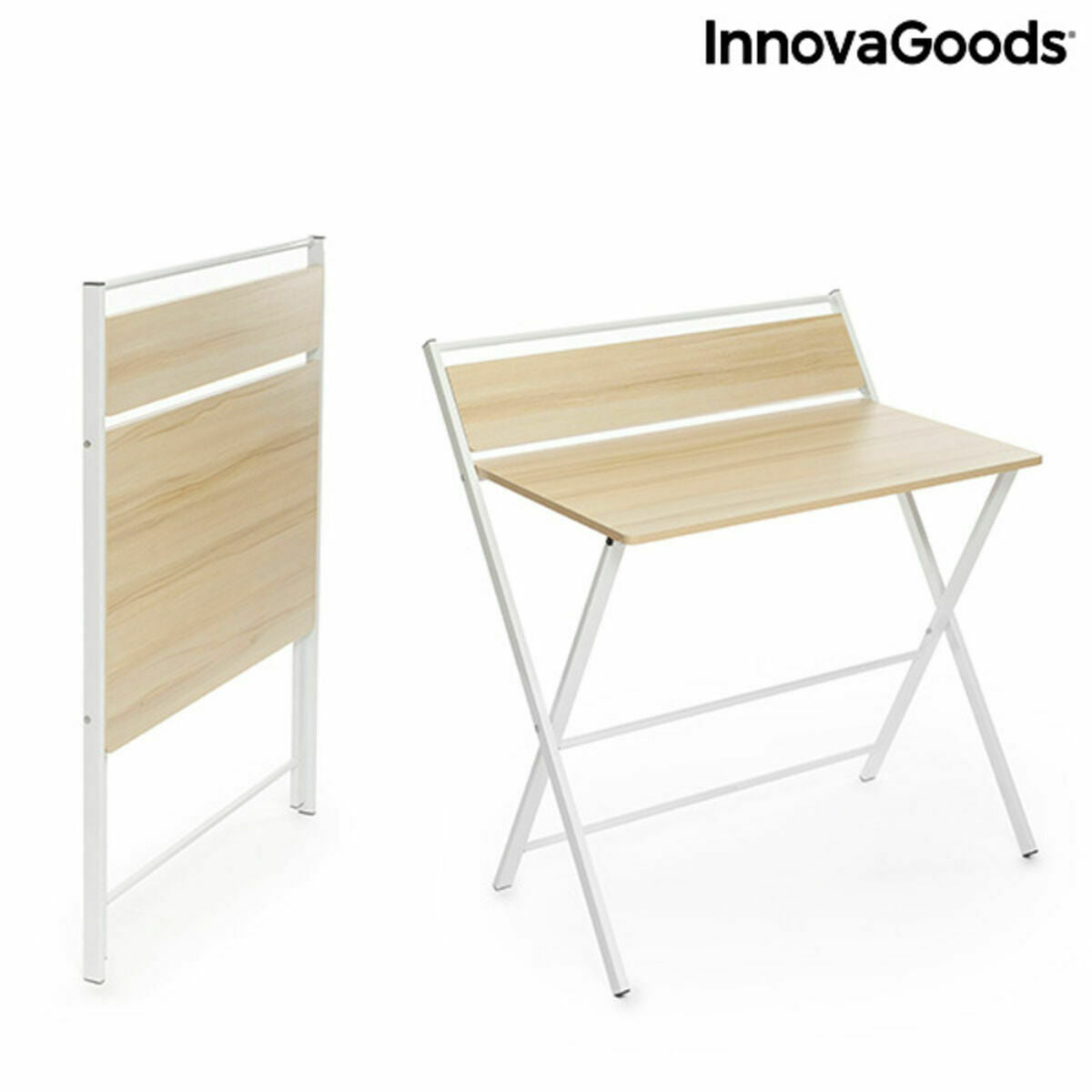 Klappbarer Schreibtisch mit Ablage InnovaGoods Tablezy Holz (Restauriert B) - CA International 