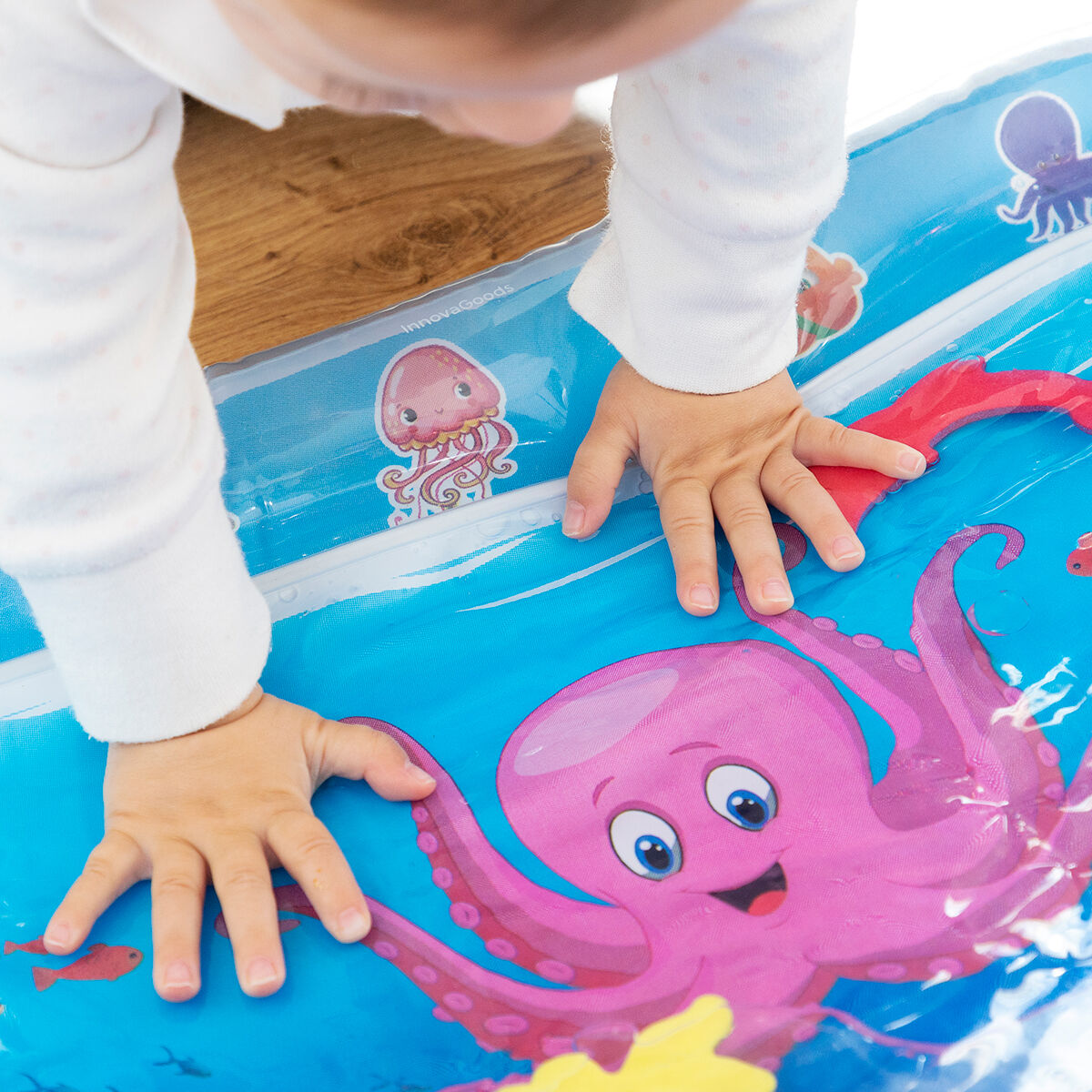 Inflatable Water Play Mat for Babies Wabbly InnovaGoods - CA International   #