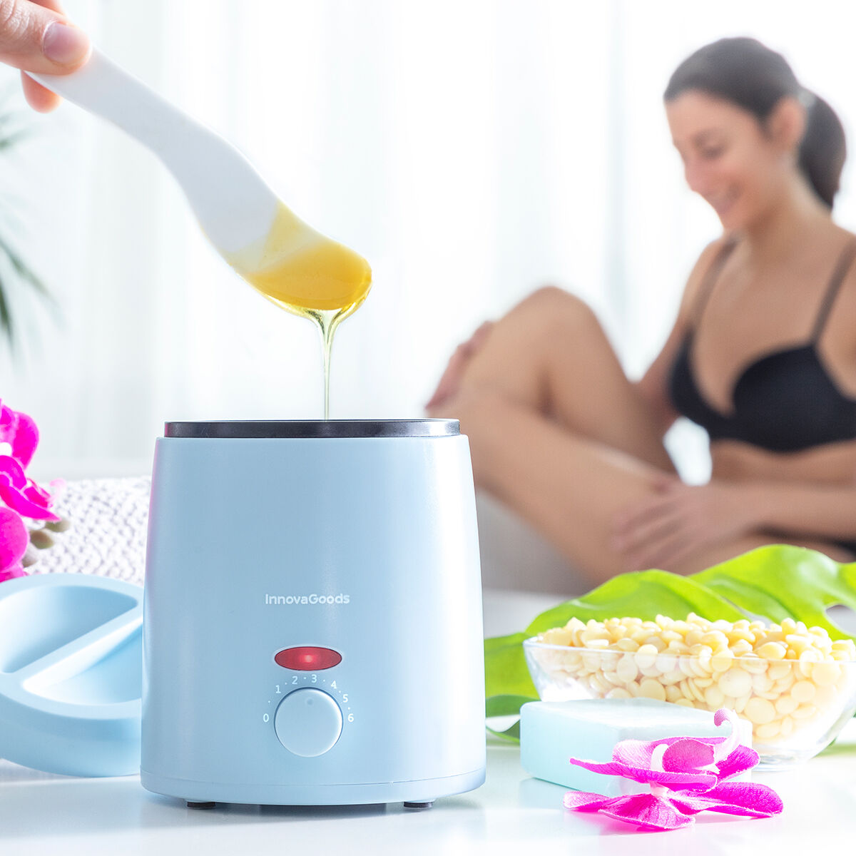 Wax Heater for Hair Removal Warmex InnovaGoods - CA International   #