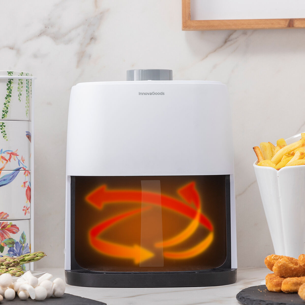 Air Fryer InnovaGoods Fryinn Lite 2000 White 1200 W 2 L-CA International