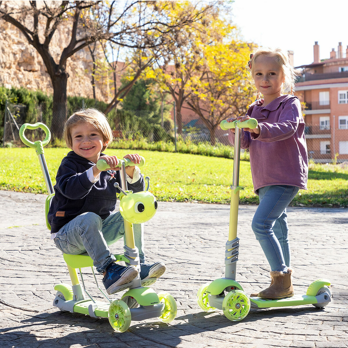 3-In-1 Evolving Kids’ Scooter Scuvol InnovaGoods - CA International   #