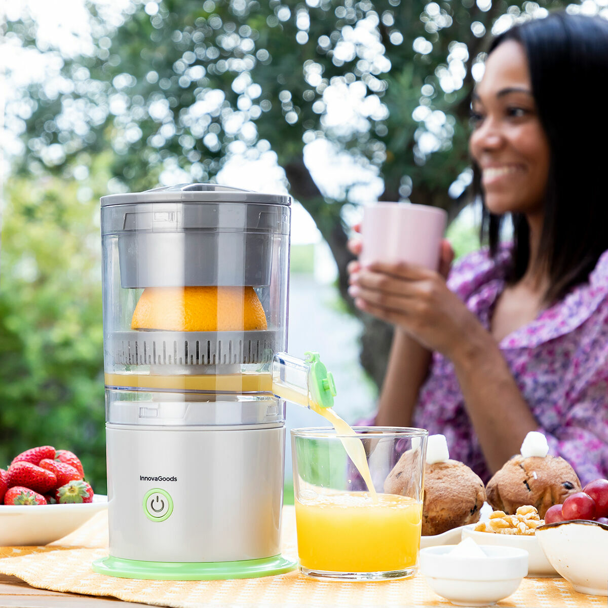 Rechargeable Automatic Juicer Juisso InnovaGoods - CA International   #