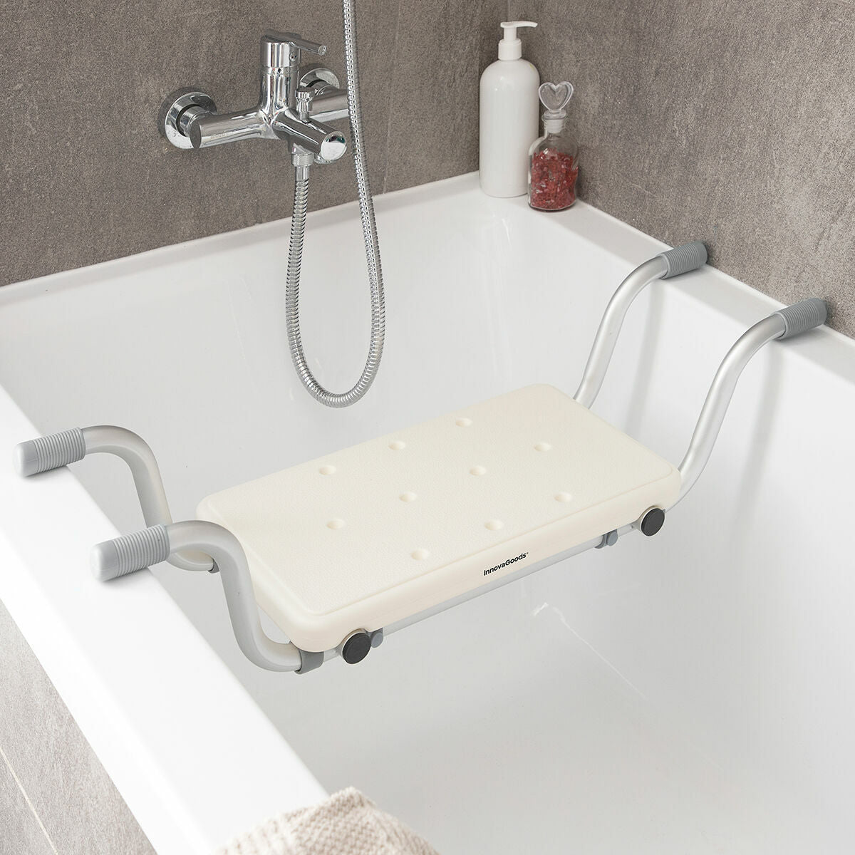 2-in-1 Non-slip Bathtub Seat Seburett InnovaGoods-CA International