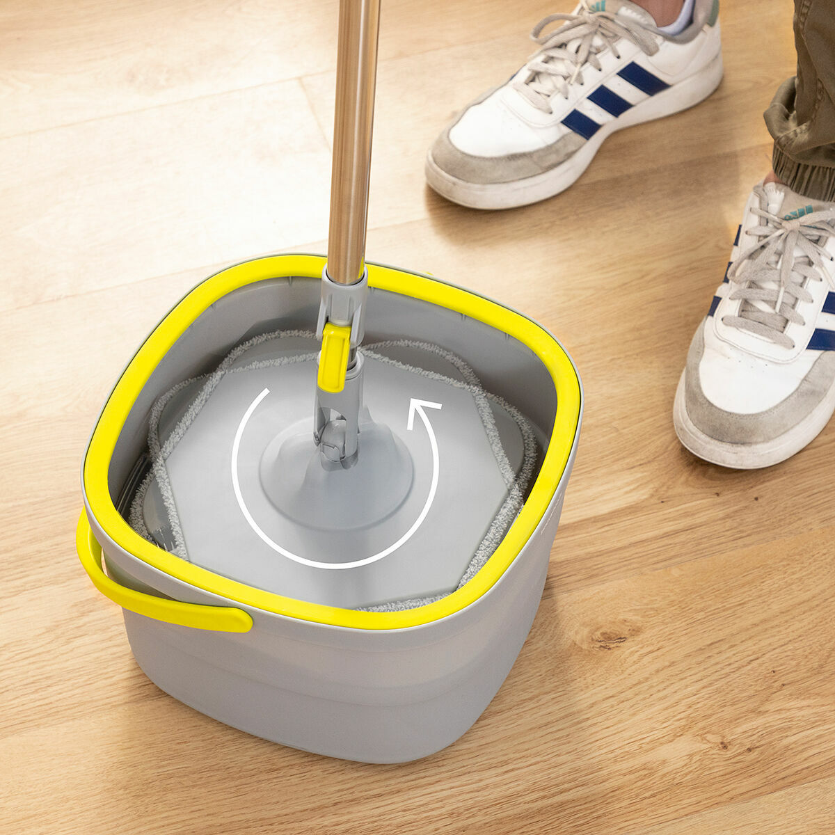 Self-Cleaning Spin Mop with Separation Bucket Selimop InnovaGoods - CA International   #