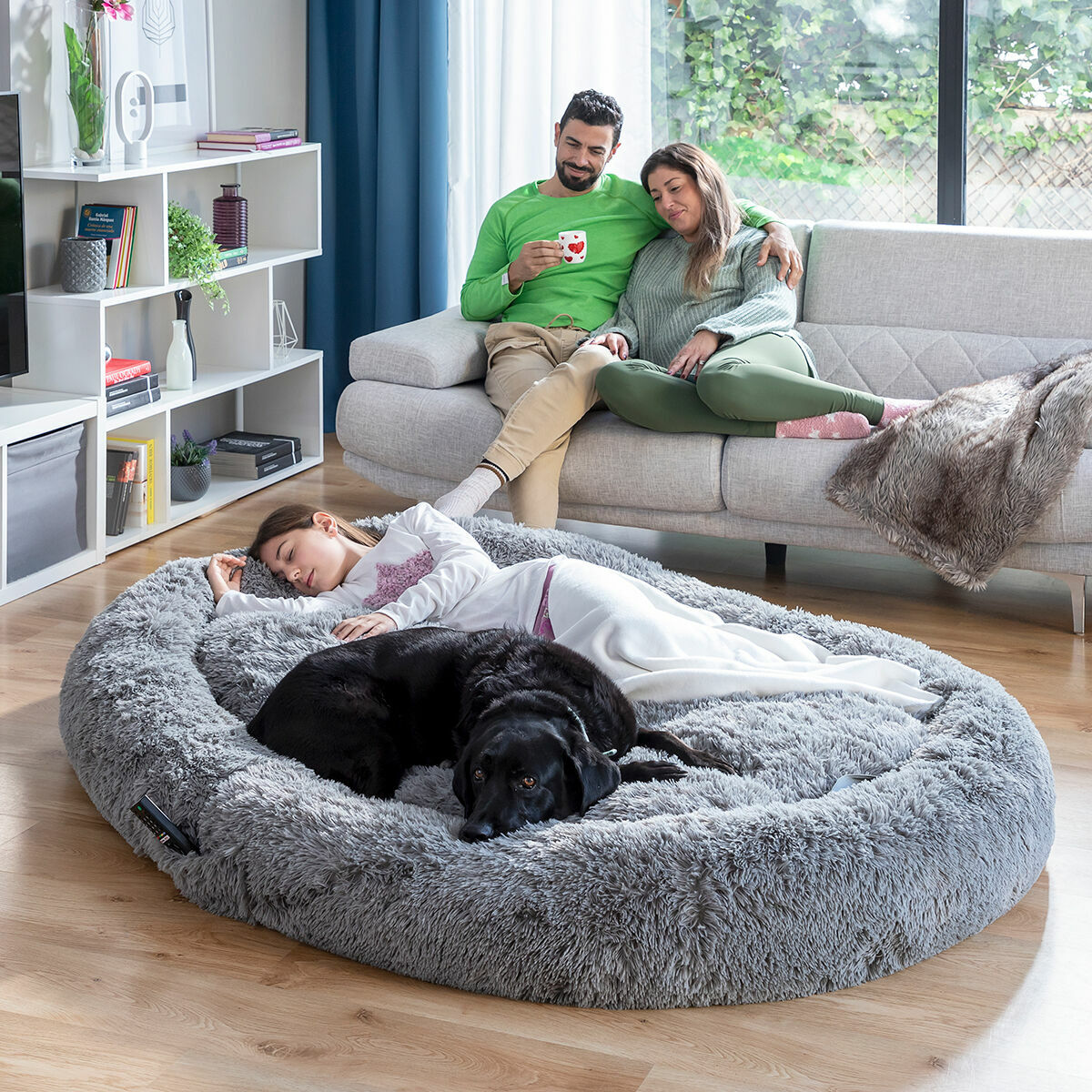 Hundebett für Menschen | Human Dog Bed XXL InnovaGoods Grey - CA International 