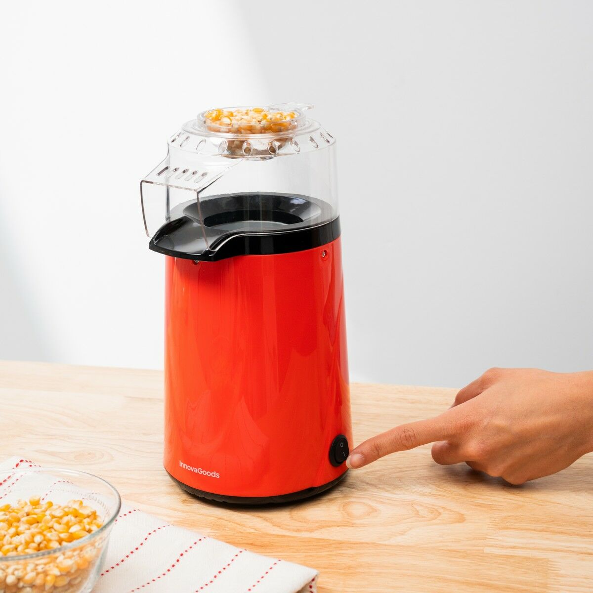 Hot Air Popcorn Maker Popmar InnovaGoods-CA International