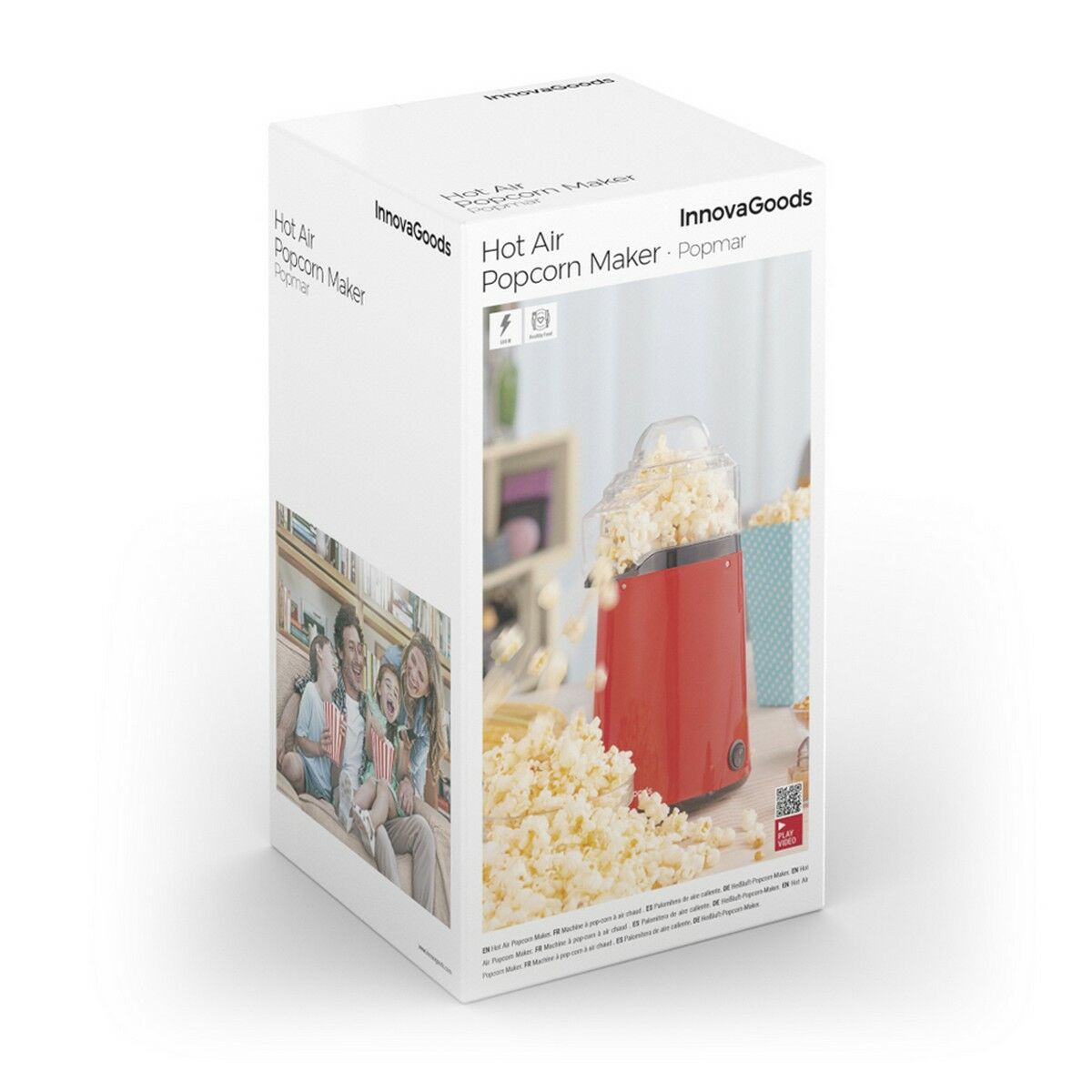 Hot Air Popcorn Maker Popmar InnovaGoods-CA International