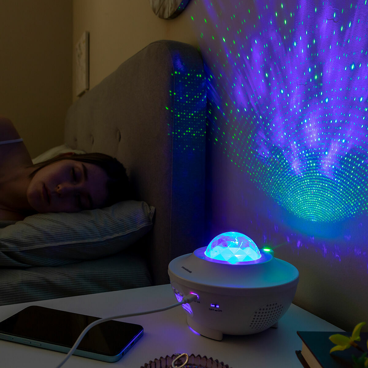LED-Sternenprojektor mit Lautsprecher Sedlay InnovaGoods - CA International 