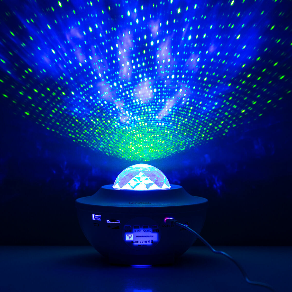 LED-Sternenprojektor mit Lautsprecher Sedlay InnovaGoods - CA International  