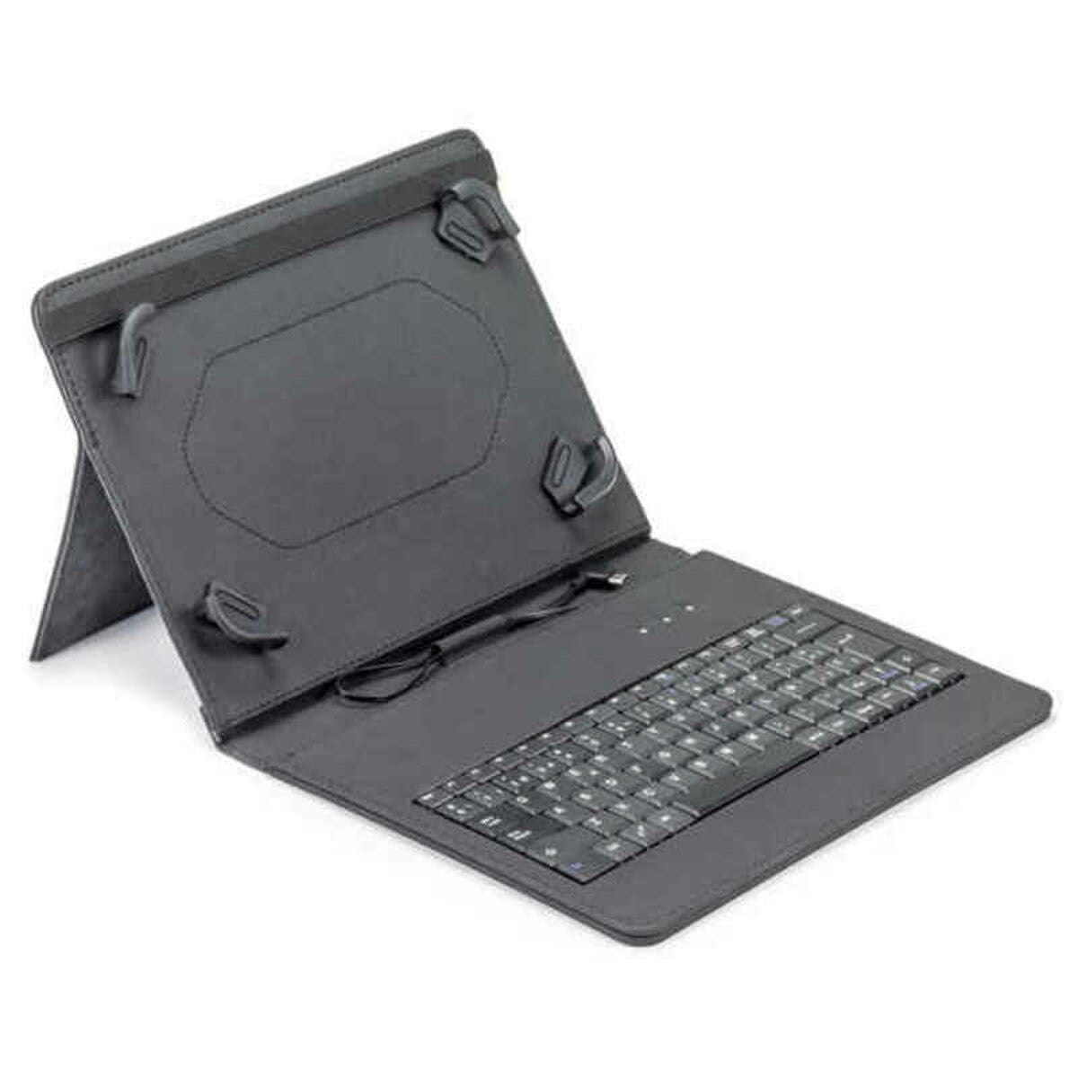 Bluetooth-Tastatur für Tablet Maillon Technologique MTKEYUSBPR3 9.7"-10.2" Schwarz - CA International 