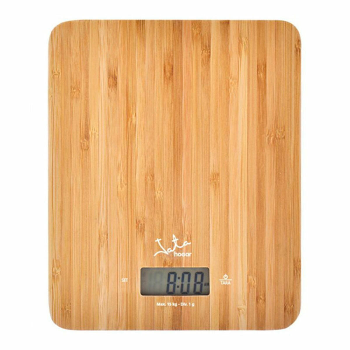 Digital Kitchen Scale Bambú JATA 720           * Brown - CA International   #