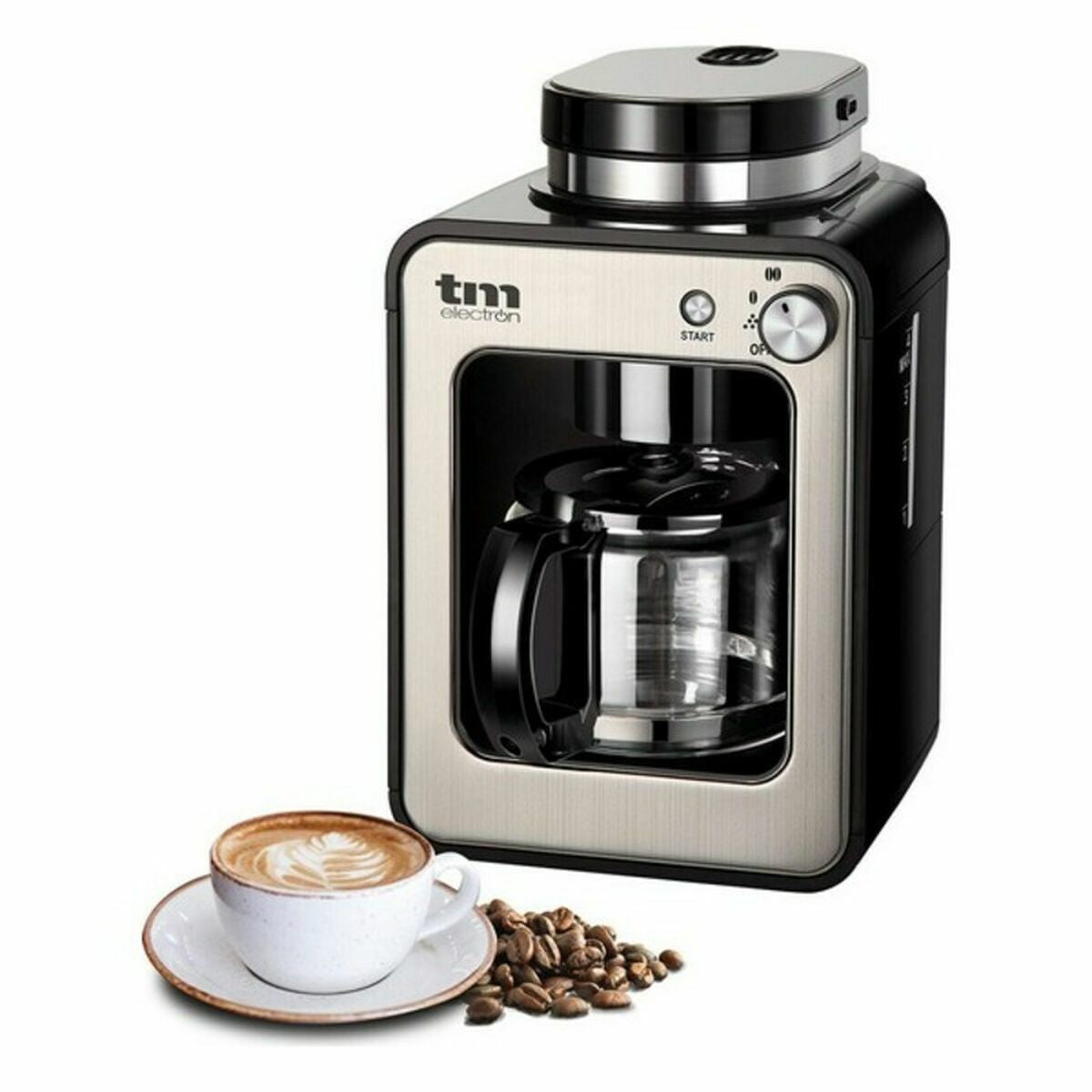 Filterkaffeemaschine TMPCF020S 600 W 4 Kopper 600W - CA International 