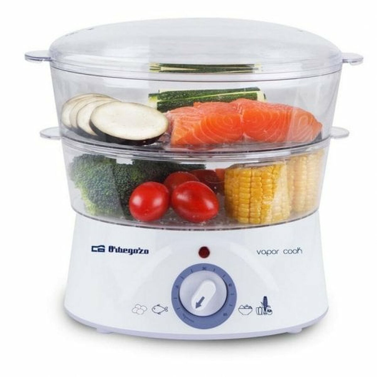 Food Steamer Orbegozo 400W 5L ABS - CA International   #