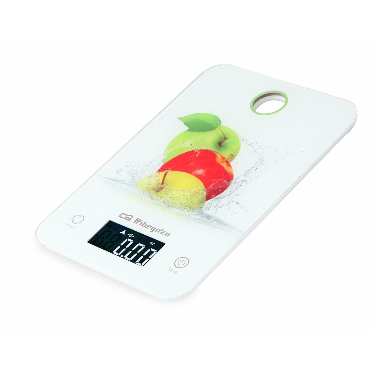 kitchen scale Orbegozo 16575.0 White Green Orange 5 kg - CA International   #