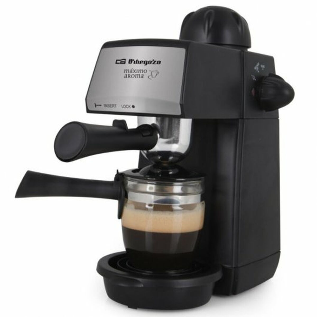 Manuelle Express-Kaffeemaschine Orbegozo EXP4600 Schwarz - CA International 